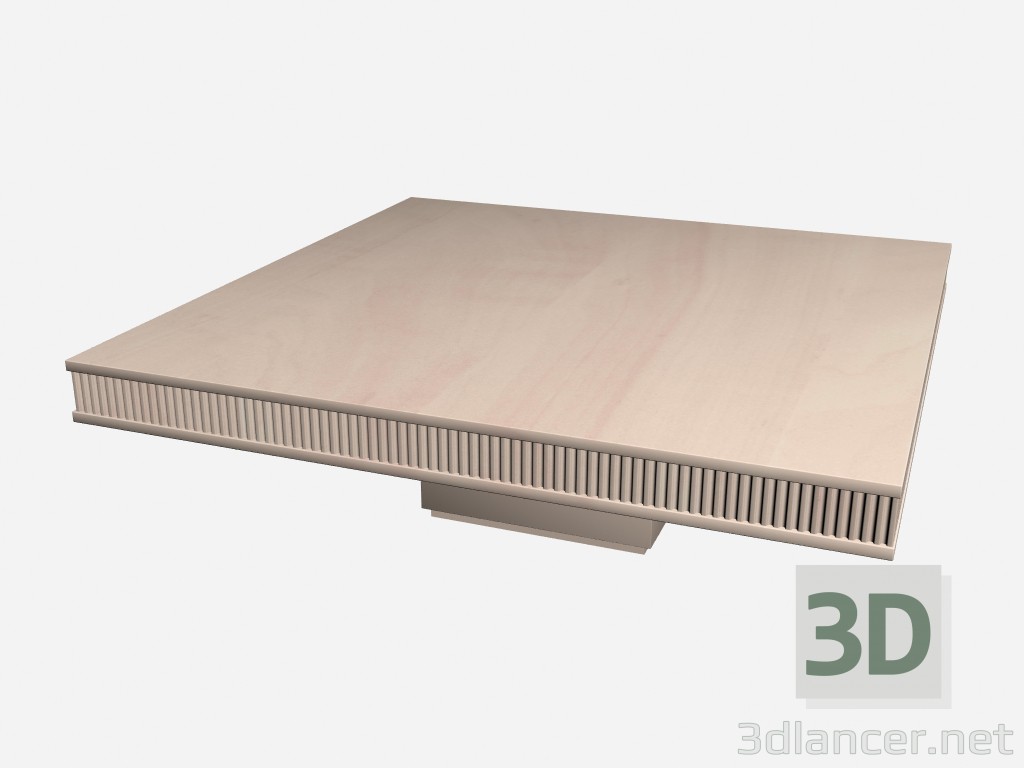 modello 3D Caffè tavolo 1 ruthy - anteprima