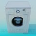 modèle 3D Machine à laver LG - preview