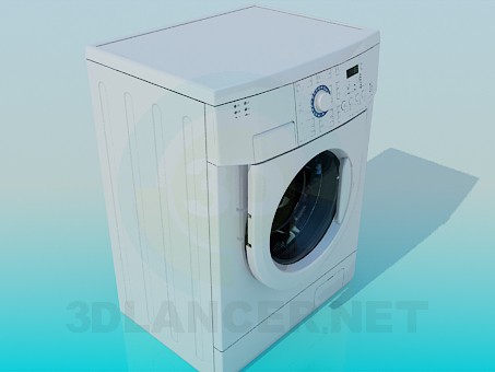 modelo 3D Lavadora LG - escuchar modelo 3D Lavadora LG - escuchar
