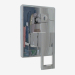 Modelo 3d Um misturador de duche escondido com um interruptor de duche Storczyk (BCT 044P) - preview