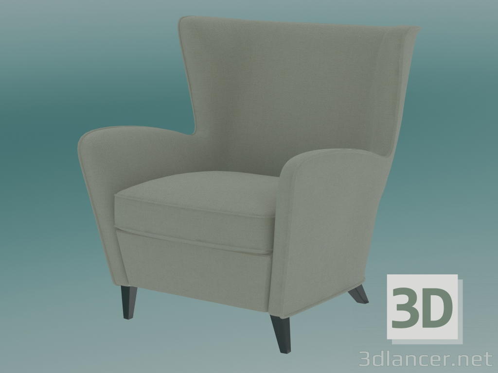 3d модель крісло Парадізо – превью