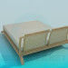 3D Modell Bett - Vorschau