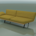 modèle 3D Corner Module Double Lounge 4412 (135 ° gauche, chêne naturel) - preview