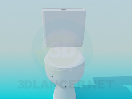 3d model Toilet Bowl - preview 3d model Toilet Bowl - preview