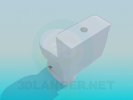3d model Toilet Bowl - preview 3d model Toilet Bowl - preview