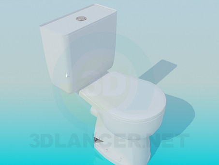 3d model Toilet Bowl - preview 3d model Toilet Bowl - preview