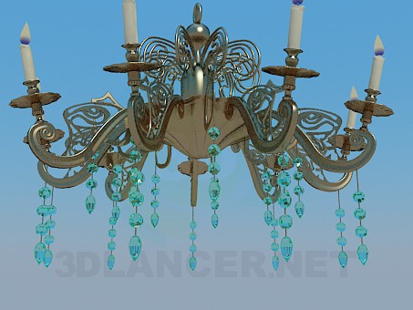 modelo 3D Сhandelier - escuchar modelo 3D Сhandelier - escuchar