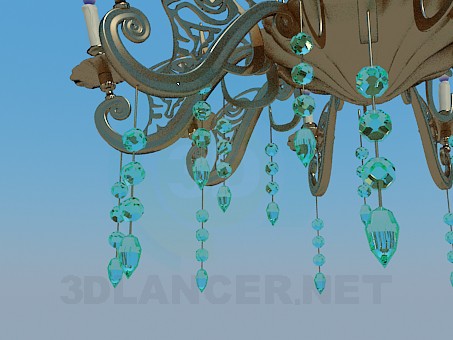 modelo 3D Сhandelier - escuchar modelo 3D Сhandelier - escuchar