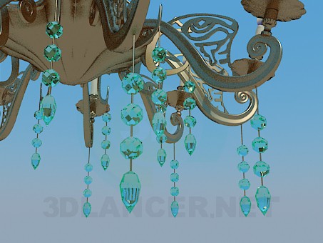 modelo 3D Сhandelier - escuchar modelo 3D Сhandelier - escuchar