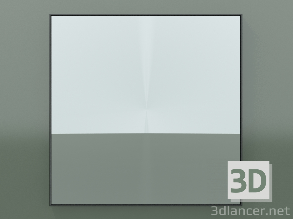 modello 3D Specchio Rettangolo (8ATCC0001, Deep Nocturne C38, Н 72, L 72 cm) - anteprima
