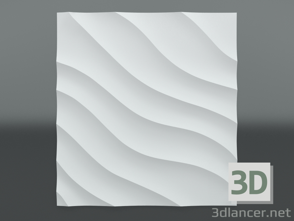 modèle 3D Panneau de gypse 3d Z-317 - preview