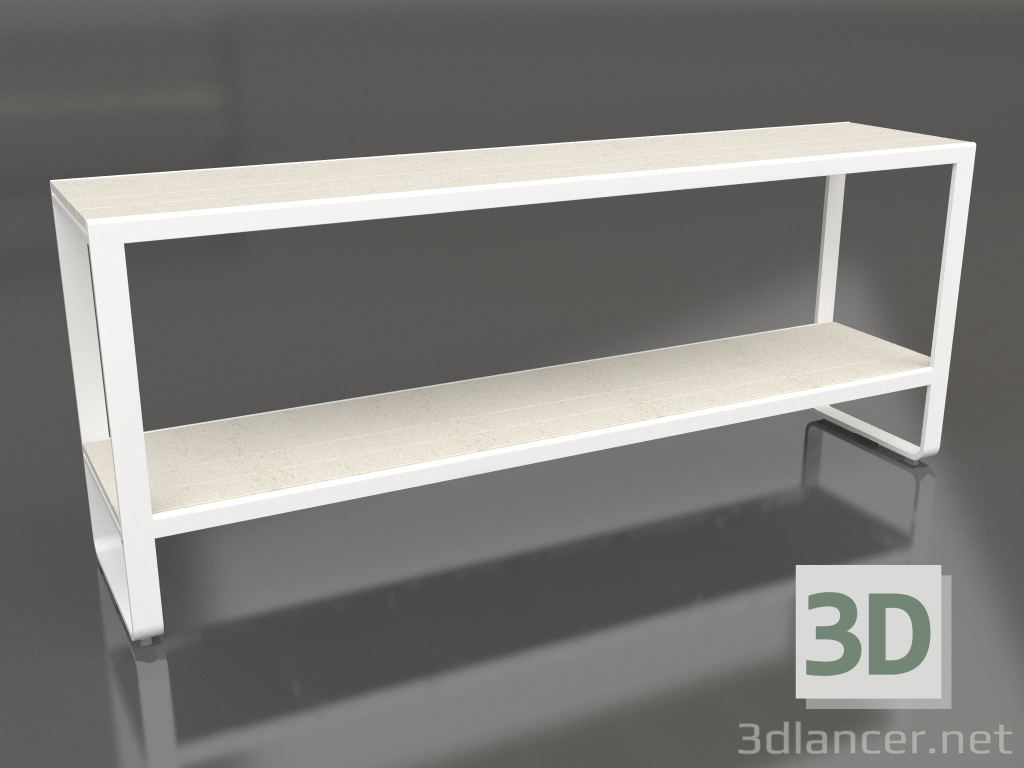 3D modeli Raf 180 (DEKTON Danae, Beyaz) - önizleme