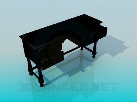 3d model Desk - preview 3d model Desk - preview