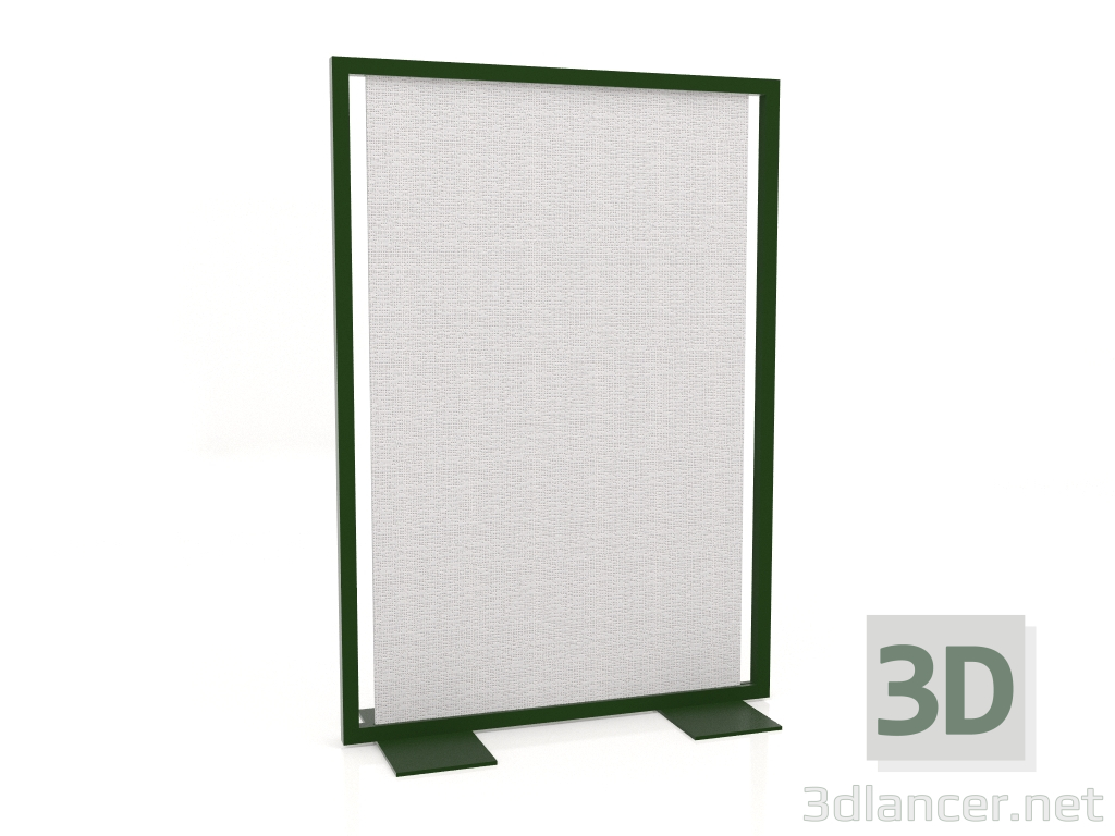 3d model Screen partition 120x170 (Bottle green) - preview