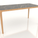 modèle 3D Table Casauri en grès cérame 1500x800 mm (Chêne naturel, option 2) - preview