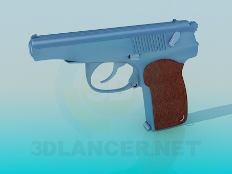 modelo 3D Pistola - escuchar modelo 3D Pistola - escuchar