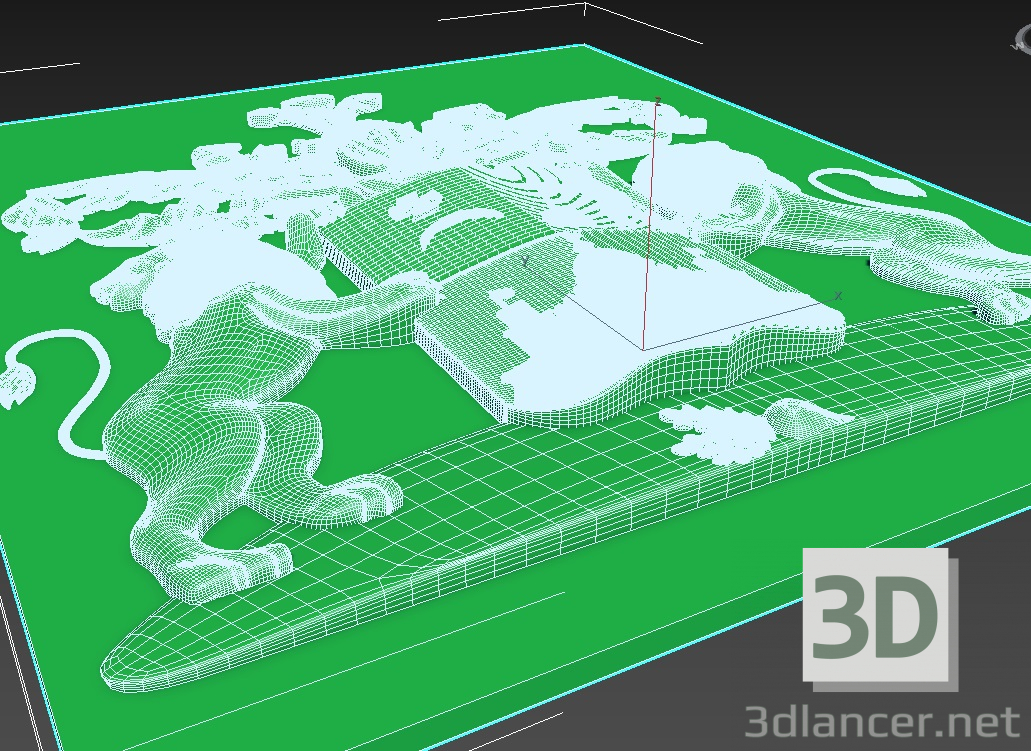 modello 3D di Stemma del cavaliere comprare - rendering