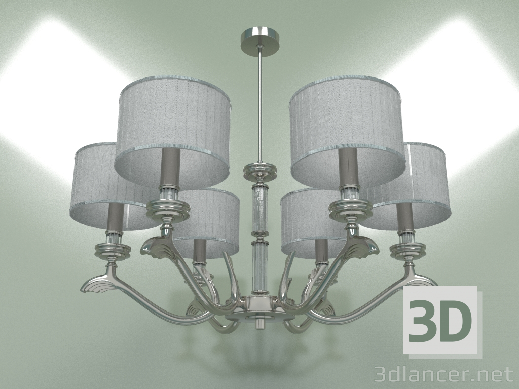 modello 3D Lampadario SPARONE SPA-ZW-6 Nuovo (NA) - anteprima