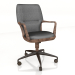 Modelo 3d Cadeira de escritório Vossia baixa - preview