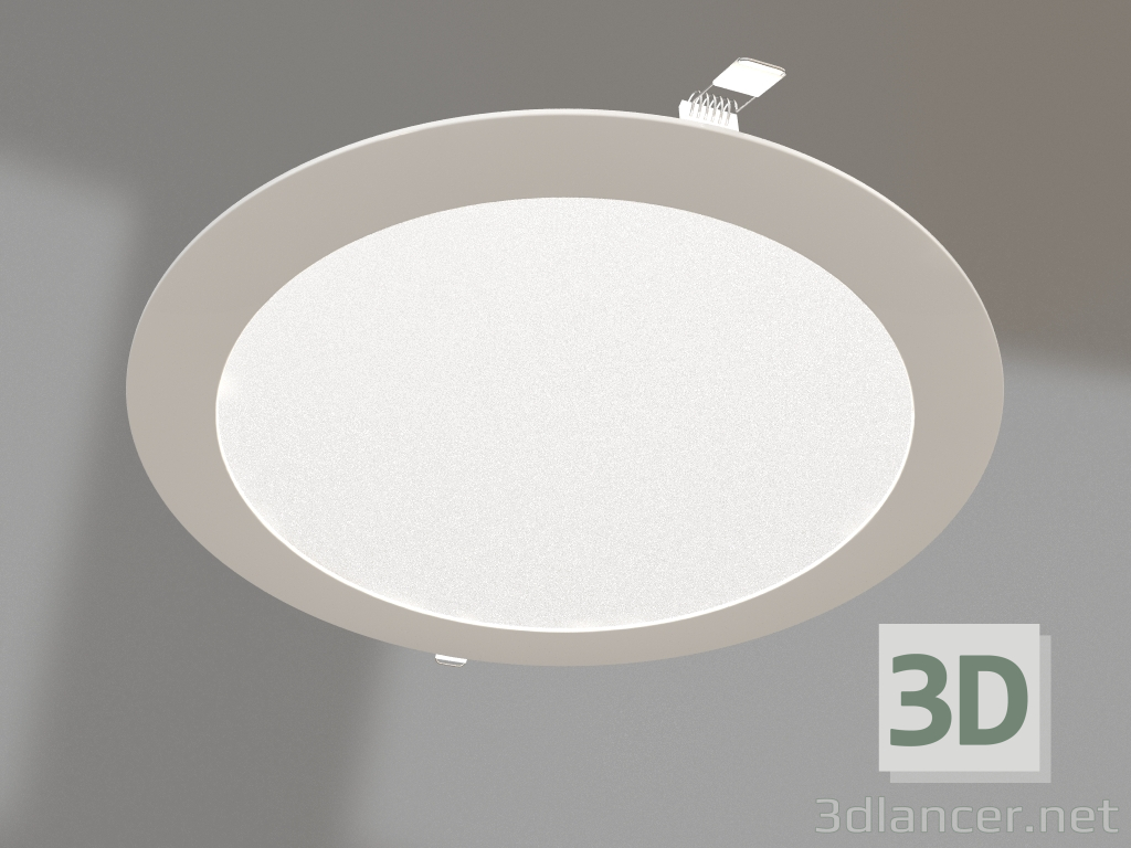 modello 3D Lampada DL-225M-21W Bianco caldo - anteprima