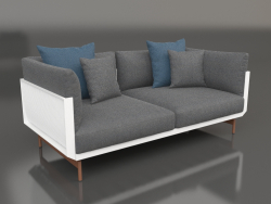 Sofa für 2 (Weiß)