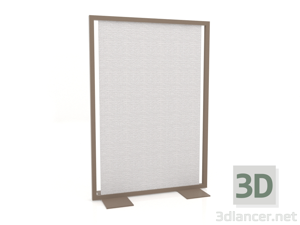 modèle 3D Cloison écran 120x170 (Bronze) - preview