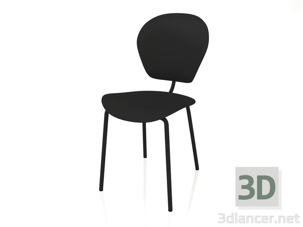 3d model Silla The Ocean (Pirata Negro) - vista previa