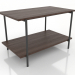 3d model Coffee table 1,800 mm (dark walnut) - preview