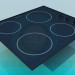 modèle 3D Table de cuisson Electrolux - preview