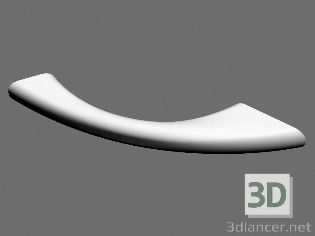 modello 3D Penna Rosa ho - anteprima