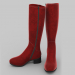 3d Italian boots Le Pepe model buy - render