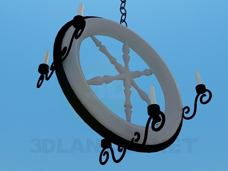modelo 3D Araña de luces - escuchar modelo 3D Araña de luces - escuchar