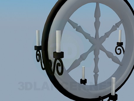 modelo 3D Araña de luces - escuchar modelo 3D Araña de luces - escuchar