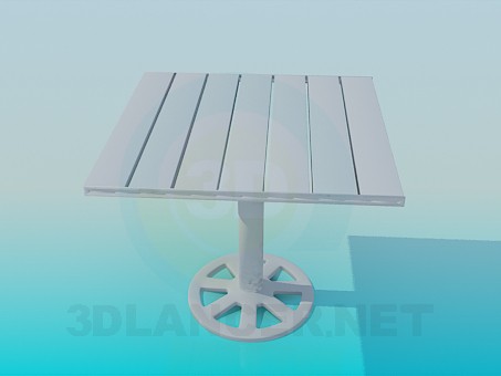 3d model Table of planks - preview 3d model Table of planks - preview