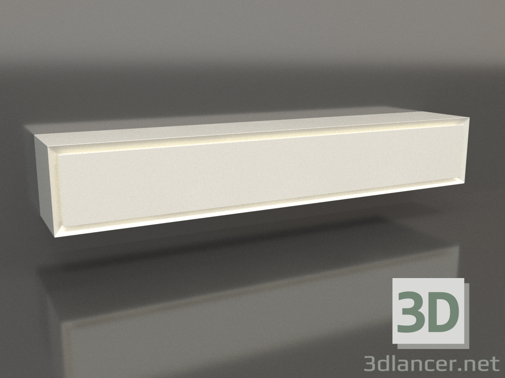 3D modeli Kabin TM 011 (1200x200x200, beyaz plastik renk) - önizleme