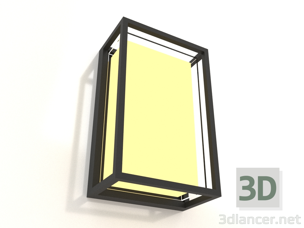 modello 3D Lampione da parete (7062) - anteprima
