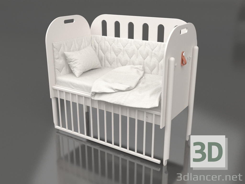 3 डी मॉडल बच्चों का बिस्तर XXS (विकल्प 1) - पूर्वावलोकन
