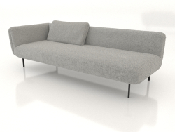 End sofa module 225 left (option 2)