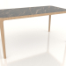 modèle 3D Table Casauri en grès cérame 1500x800 mm (Chêne blanchi, option 2) - preview