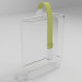 3D Modell Glasbeutel - Vorschau