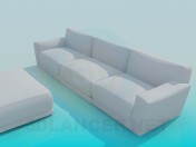 Sofa und Sitzbank