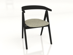 Upholstered chair Ava (dark)