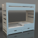 3 डी मॉडल बंक बेड मोड एचआर (यूबीडीएचआर2) - पूर्वावलोकन