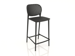 Bar stool PONGO (303-APP1 wet asphalt)