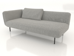 Sofa module end 190 left (option 2)