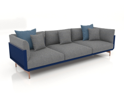 3-Sitzer-Sofa (Nachtblau)