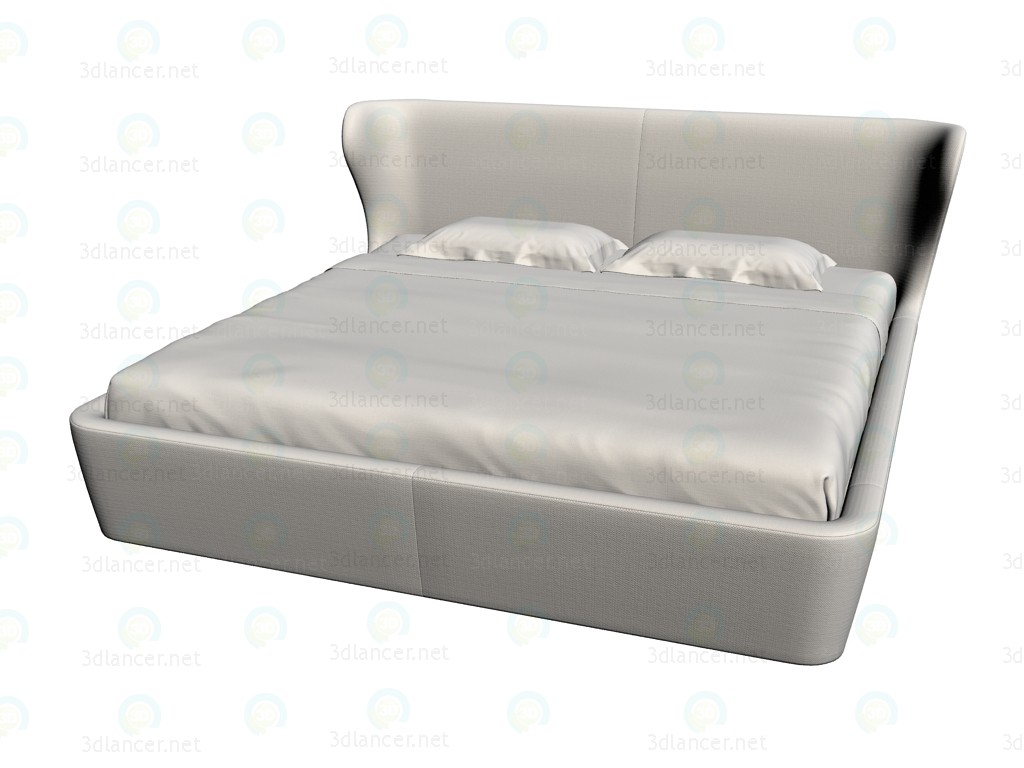 3d model Cama LP200 - vista previa