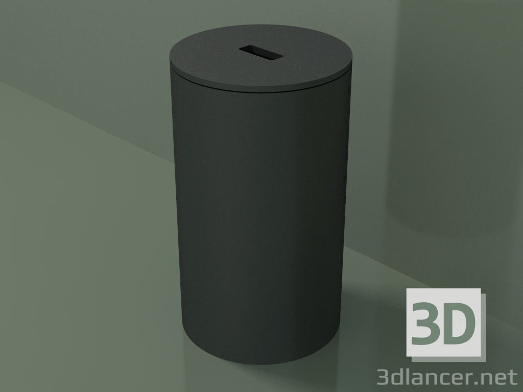 modèle 3D Panier à linge (90U08002, Deep Nocturne C38, P 30, H 51 cm) - preview