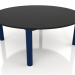 3d model Coffee table D 90 (Night blue, DEKTON Domoos) - preview