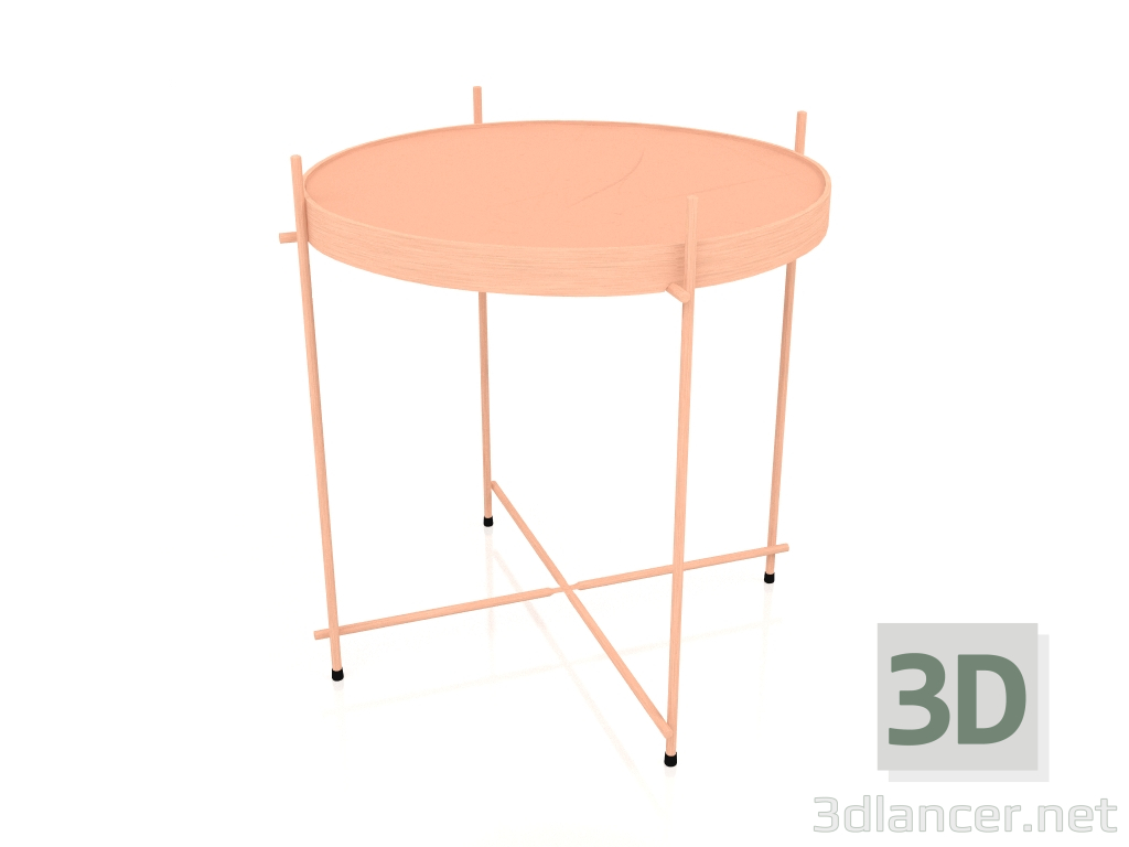 Modelo 3d Mesa lateral Cupido (Cobre) - preview